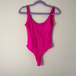 Pink bodysuit